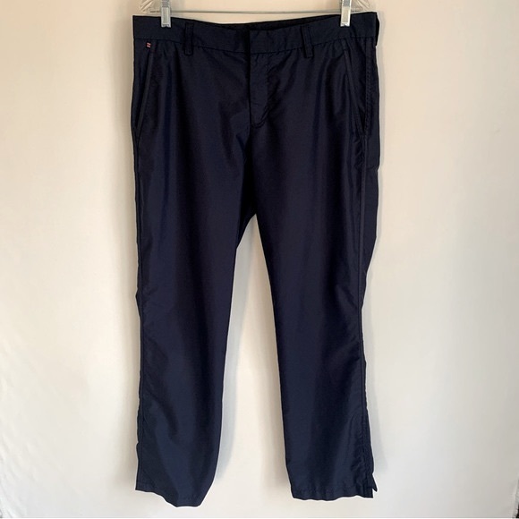J. Lindeberg ~ Men’s Troyan Micro Twill Navy Regular Fit Golf Pants - Picture 11 of 12